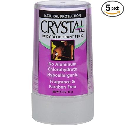 Crystal Body Deodorant Travel Stick Unscented
